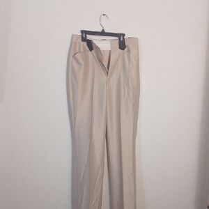 Chic Beige Women's Trousers